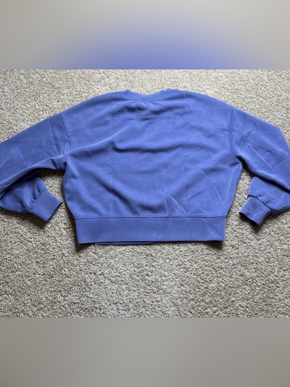 Lululemon Women’s Perfectly Oversized Softstreme Cropped Crew - Picture 2 of 7